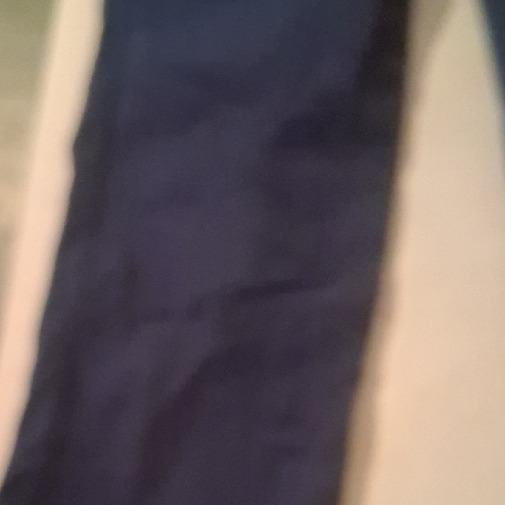 Lands' End Women's Navy Blue Chino Straight Leg Stretch Pants Size 14 - Picture 4 of 14